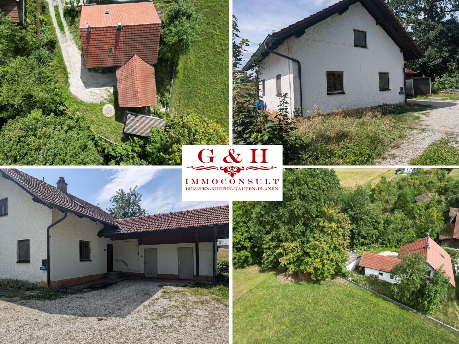 *Umfangreicher Sanierungsbedarf* Ruhig gelegenes Einfamilienhaus im Grünen an kleinem Bachlauf mit angebautem Stall- bzw. Lagerraum und Garage *Umfangreicher Sanierungsbedarf* Ruhig gelegenes Einfamilienhaus im Grünen an kleinem Bachlauf mit angebautem Stall- bzw. Lagerraum und Garage